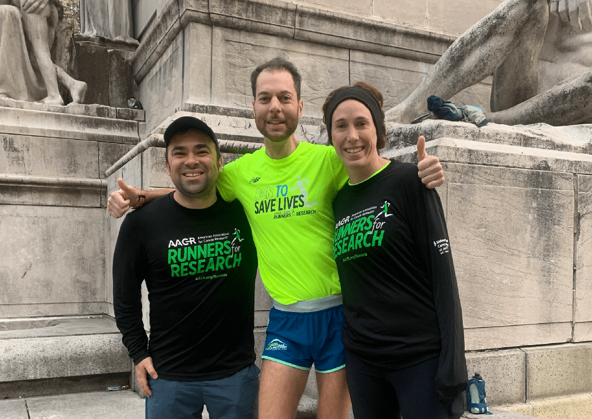AACR Runners for Research at the TCS New York City Marathon