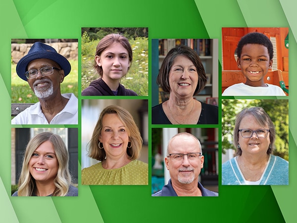 Featured survivors in the AACR Cancer Progress Report 2023